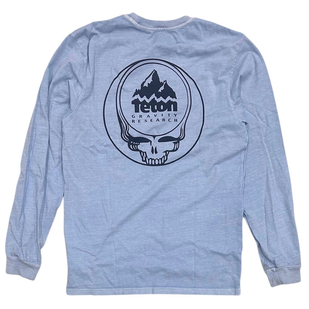 Teton Gravity Research Men's Long Sleeve T-Shirt X Grateful Dead Steal Your Face